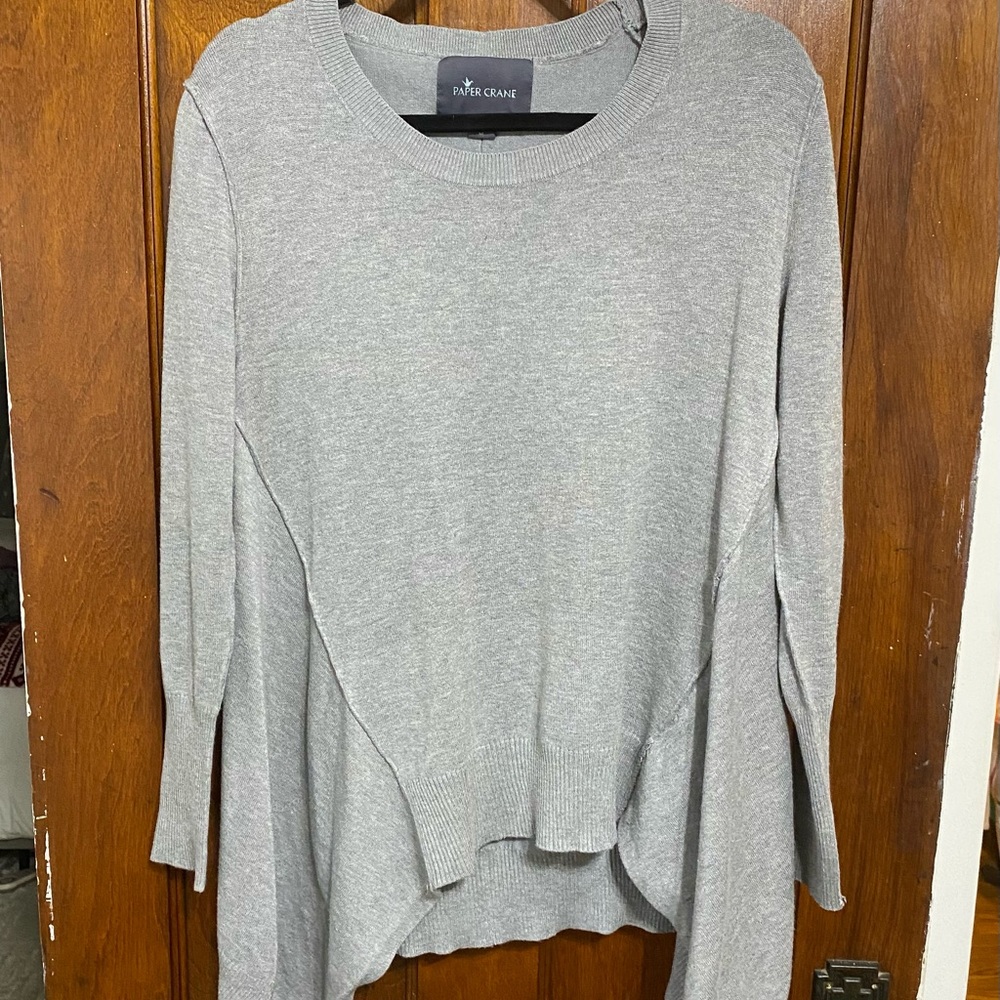 Paper Crane Gray Sweater